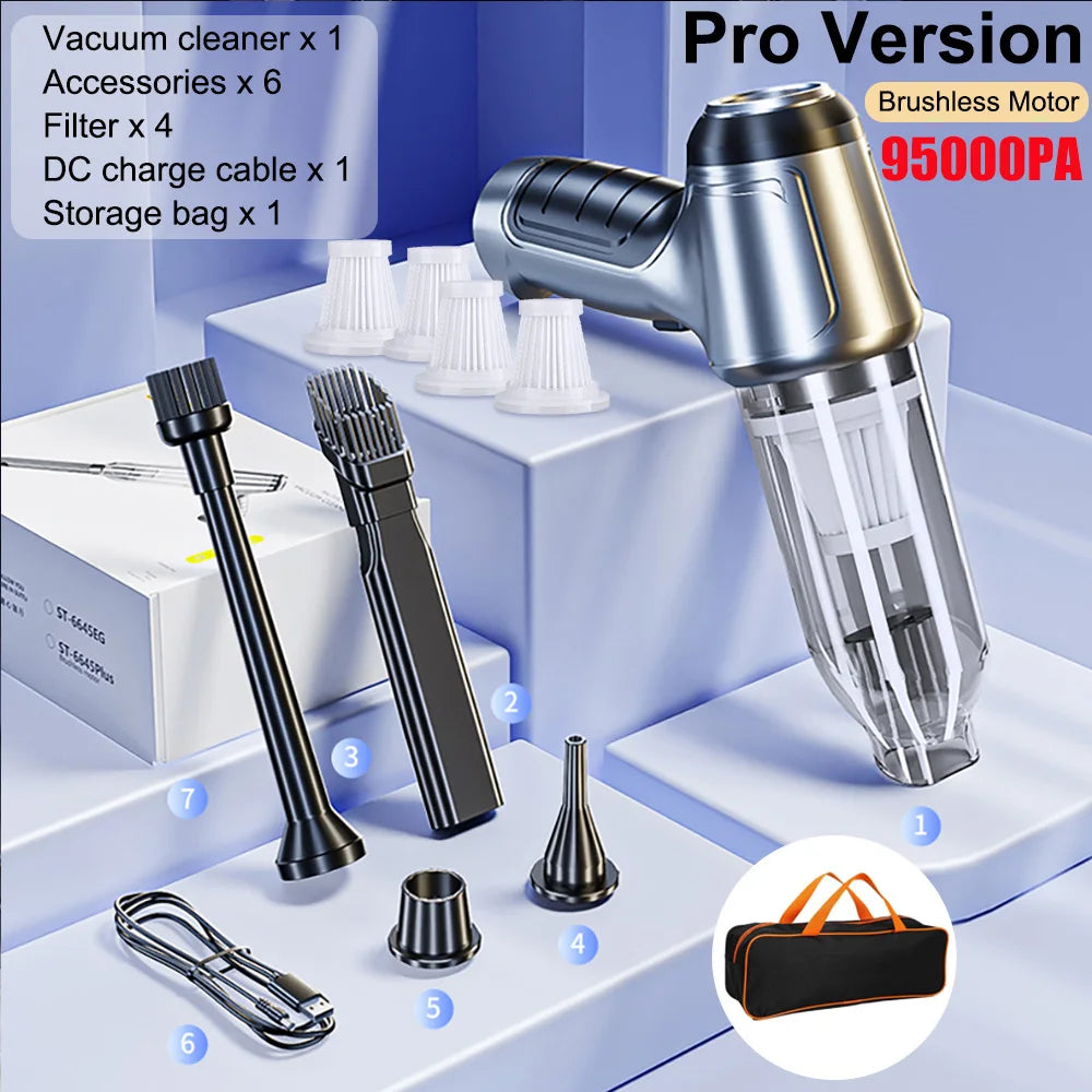 AeroClean – Aspirador inalámbrico 95000PA